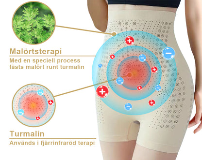 𝑷𝑬𝑨𝑹𝑳𝑴𝑶𝑶𝐍™ Formande shorts i is-silke med jonfibrer för återhämtning 👨‍⚕️Fettförbränning, huduppstramning, främjar cirkulation och lymfdränage för holistisk hälsa