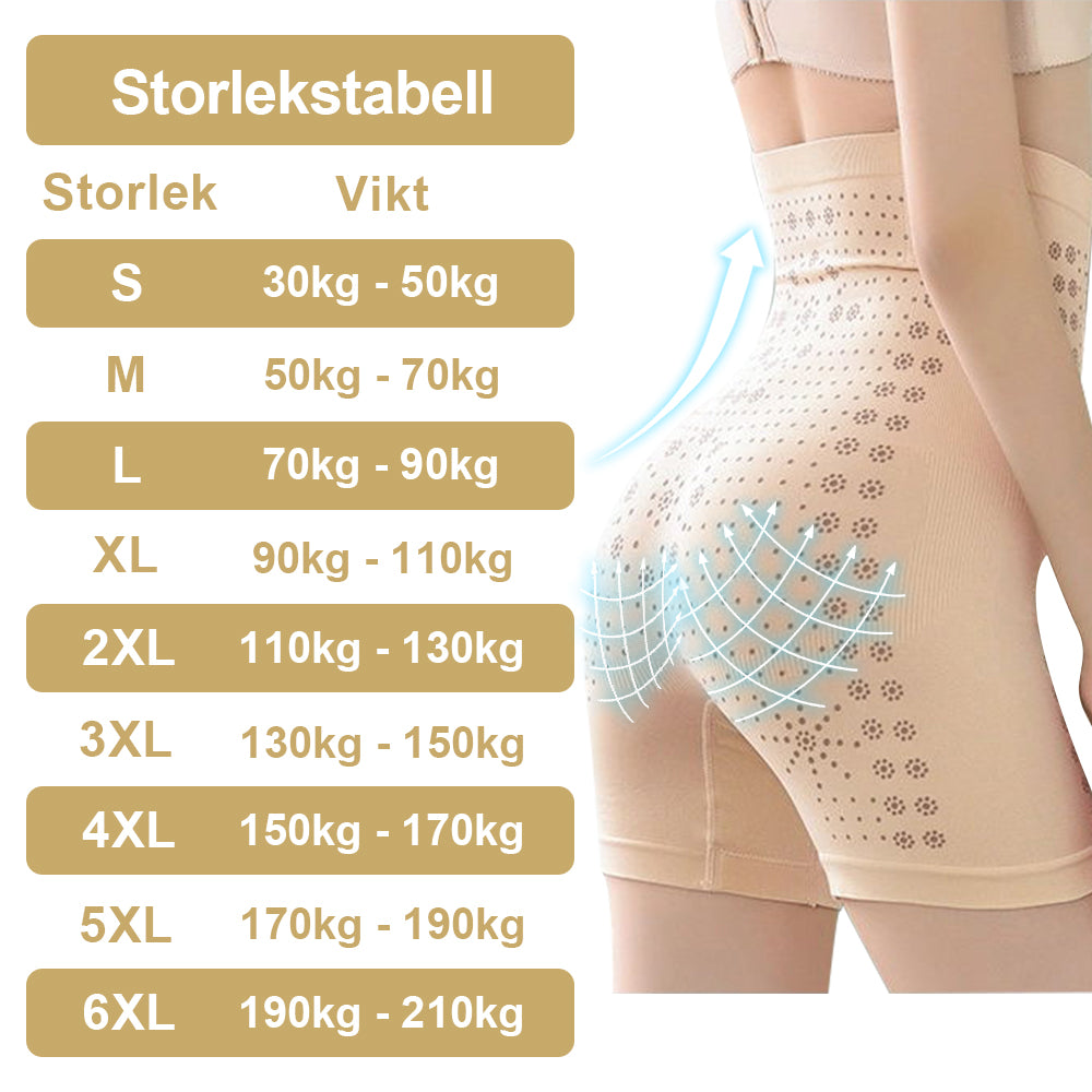 𝑷𝑬𝑨𝑹𝑳𝑴𝑶𝑶𝐍™ Formande shorts i is-silke med jonfibrer för återhämtning 👨‍⚕️Fettförbränning, huduppstramning, främjar cirkulation och lymfdränage för holistisk hälsa