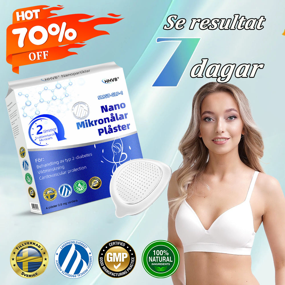 【Sista Dagens Kampanj 70 % Rabatt👩‍⚕️】𝐇𝐇𝐕𝐁® NIDDK-Tirzepatid Nano-mikronålsplåster👨‍⚕️（Noll Smärta, 24/7 Frisläppning | Gå Ner 20 Pund Snabbt | 90 % Sockerreduktion | ）