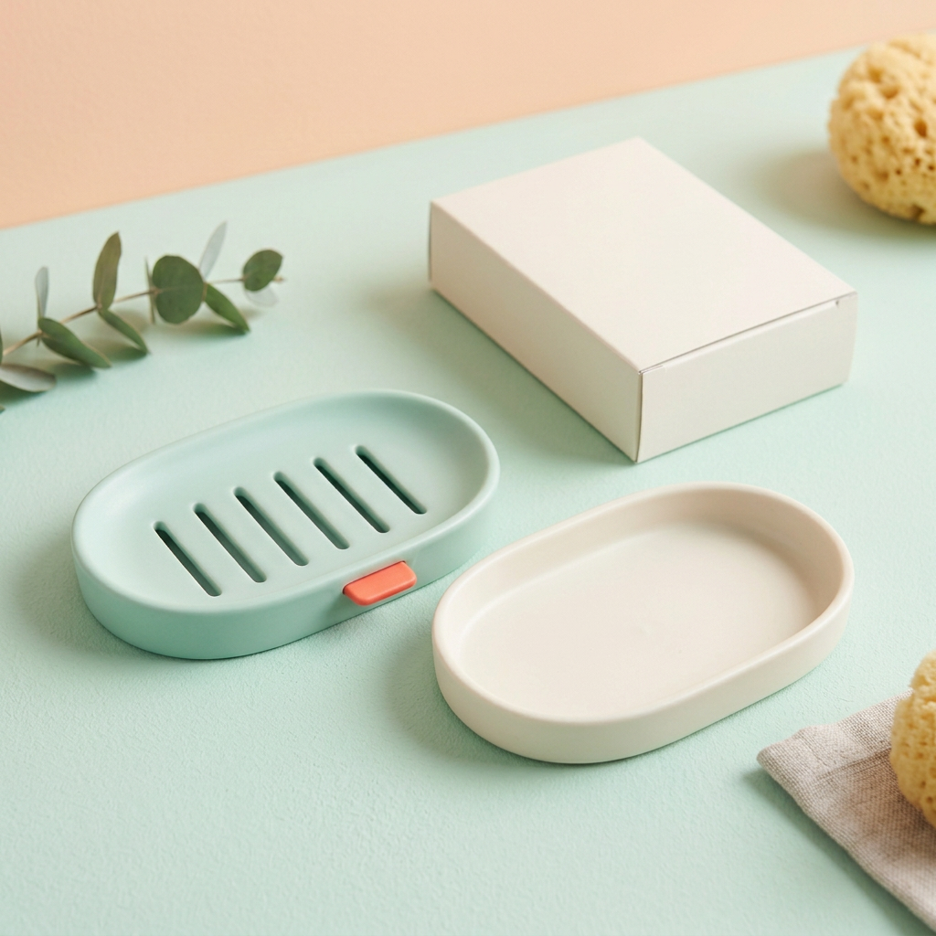 Separated tray and water-catching base